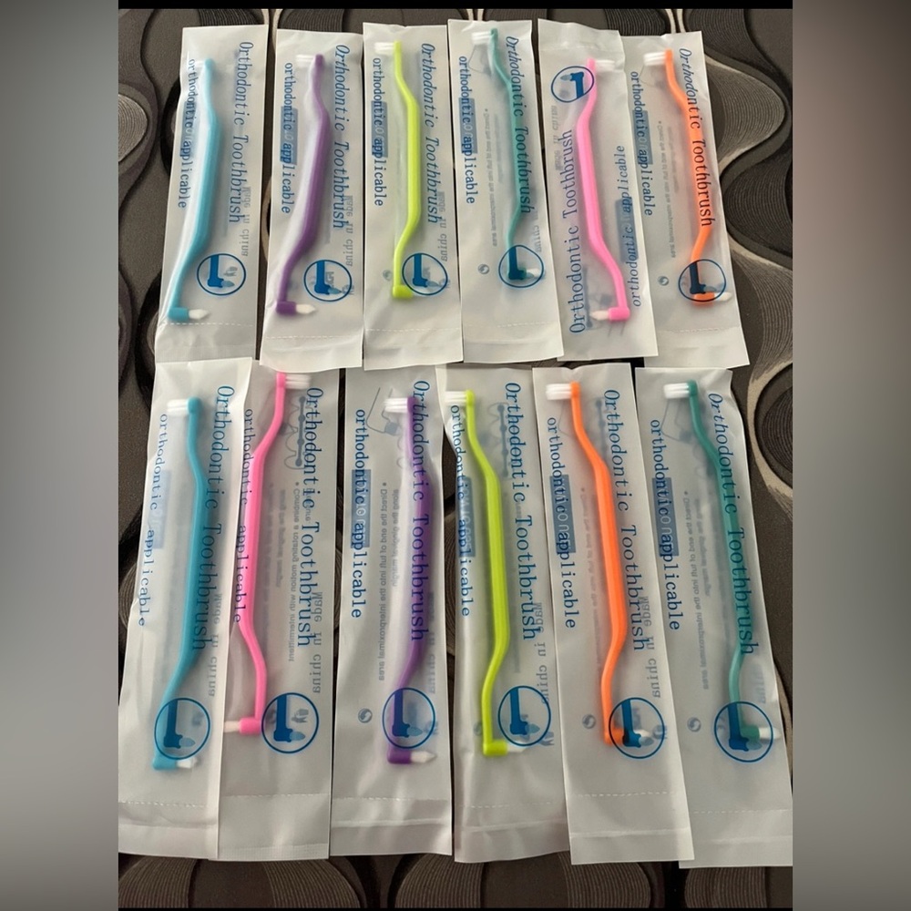 Orthodontic Toothbrush Set - Multi-Color